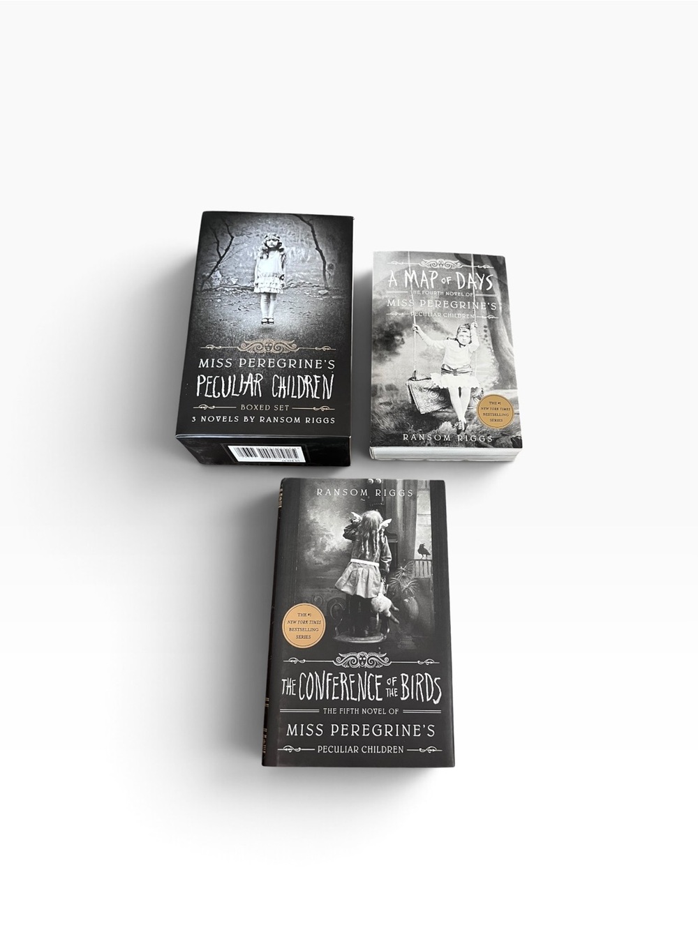 Miss Peregrine's Home For Peculiar Children Books 1-5 Ransom Riggs HC & PB VGC